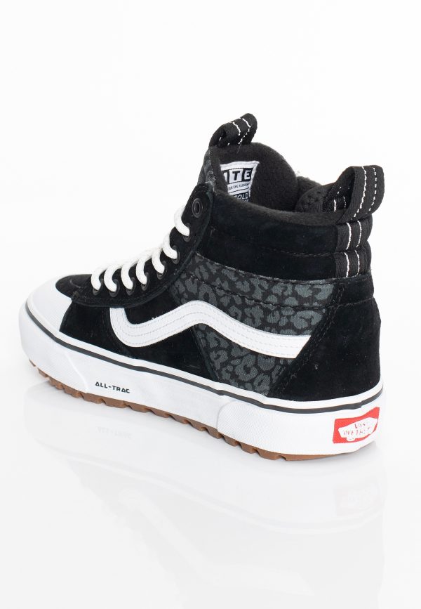 Vans - UA Sk8-Hi MTE-2 Leopard Black White - Girl Shoes Hot on Sale