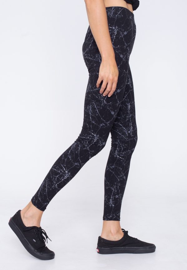 Urban Classics - Ladies Soft Aop Blackmarble - Leggings For Sale