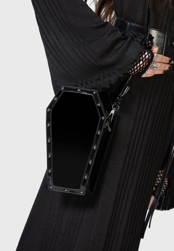 Killstar x Kihilist - Unconfirmed Coffin Crossbody Black - Bag For Cheap