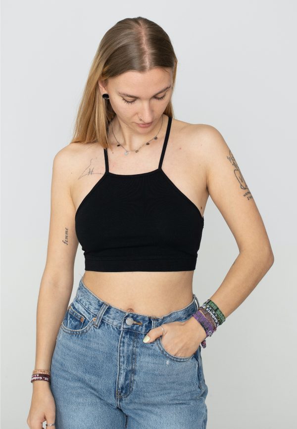 Urban Classics - Ladies Triangle Black - Top Hot on Sale