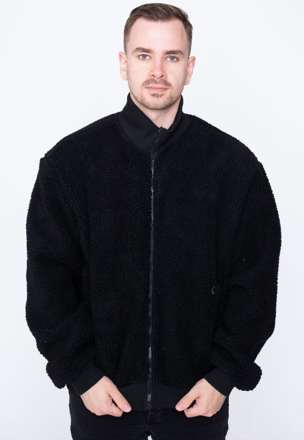 Urban Classics - Boxy Sherpa Black - Jacket Fashion