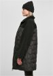 Urban Classics - Ladies Oversized Sherpa Quilted Black - Jacket Online Hot Sale