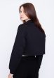 Urban Classics - Ladies Cropped Oversized Sweat High Neck Black - Sweater Sale