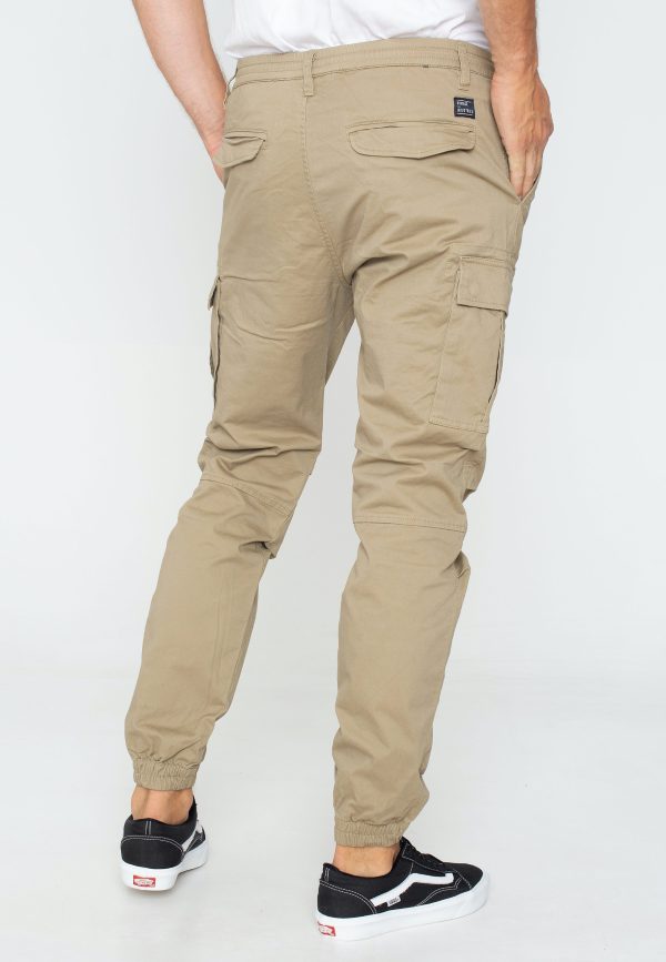 Vintage Industries - Vince Cargo Jogger Dark Khaki - Pants For Cheap