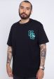 Urban Classics - Glow Logo Black - T-Shirt Online