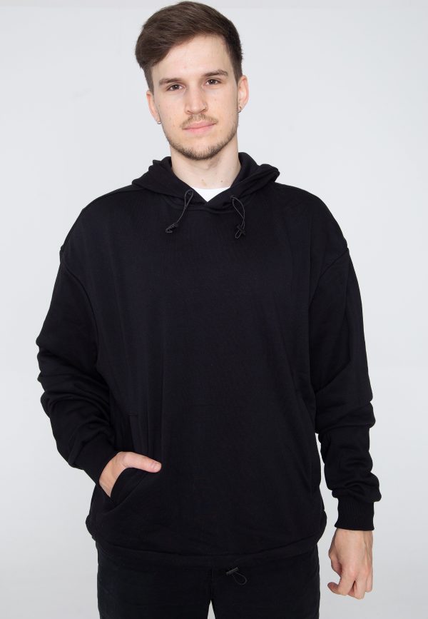 Urban Classics - Sport Black - Hoodie Online Hot Sale