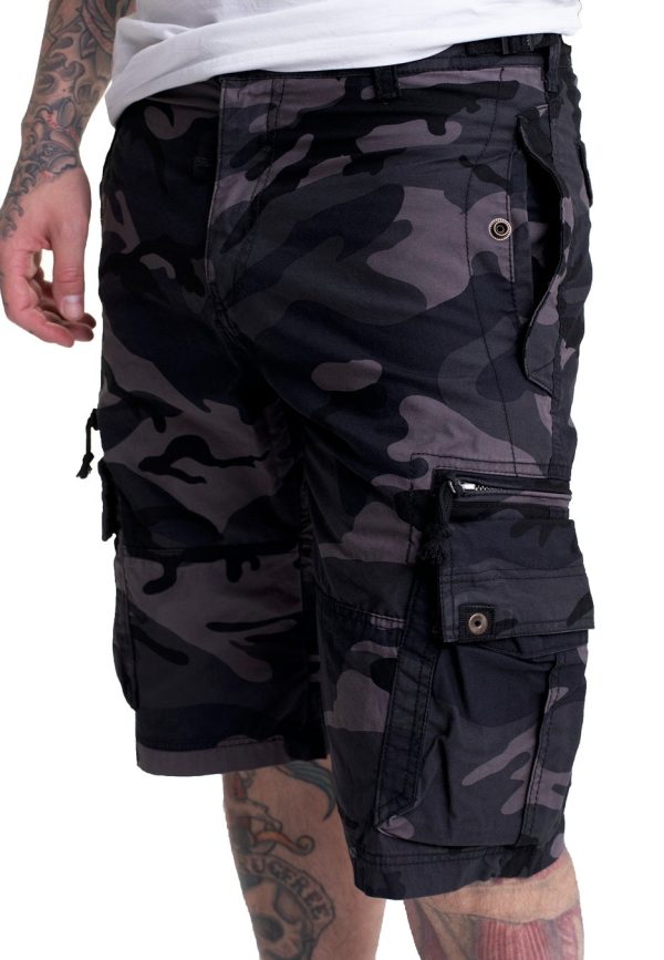 Vintage Industries - Gandor Dark Camo - Shorts For Sale