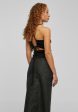 Urban Classics - Ladies Rib Knit Crossed Back Black - Top Online Sale