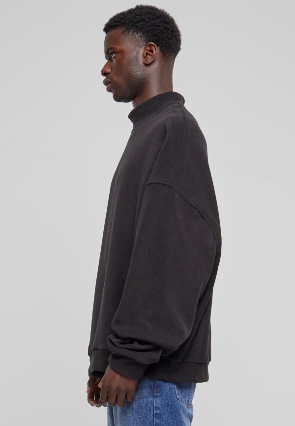 Urban Classics - Oversized Polar Fleece Black - Sweater Online Hot Sale