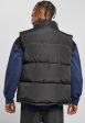 Urban Classics - Block Puffer Black Black - Vest Hot on Sale