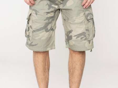 Vintage Industries - Terrance Desert Camo - Shorts Fashion