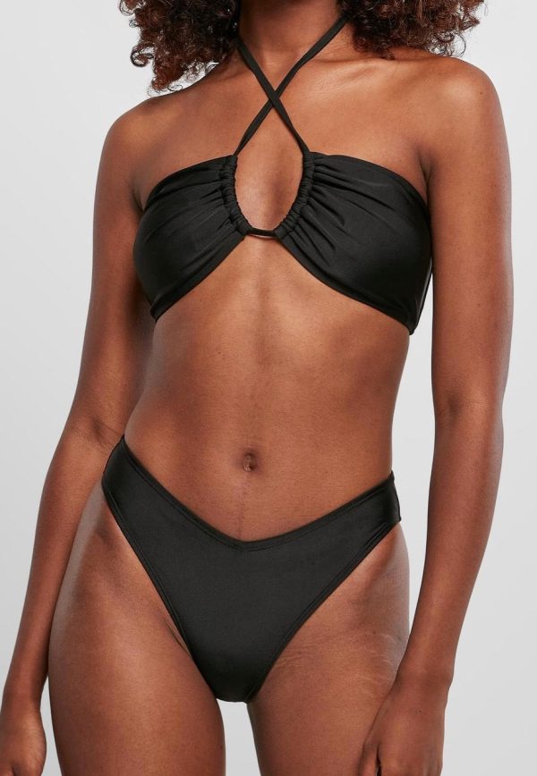 Urban Classics - Ladies Recycled Hot V Black - Bikini Online now