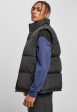 Urban Classics - Block Puffer Black Black - Vest Hot on Sale