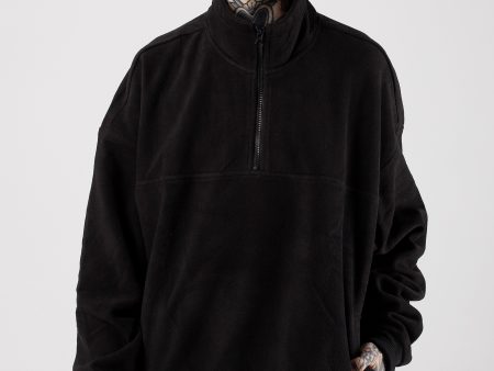 Urban Classics - Basic Polar Fleece Black - Pullover For Cheap