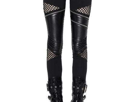 Killstar - Neo Noir Black - Leggings For Cheap