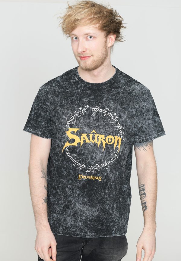 The Lord Of The Rings - Sauron Acid Wash - T-Shirt Online now