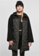 Urban Classics - Ladies Oversized Sherpa Quilted Black - Jacket Online Hot Sale