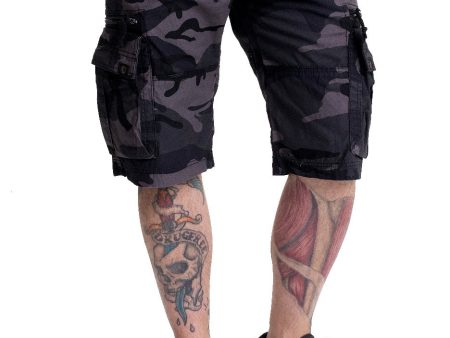 Vintage Industries - Gandor Dark Camo - Shorts For Sale