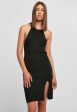 Urban Classics - Ladies Rib Knit Neckholder Black - Dress Sale