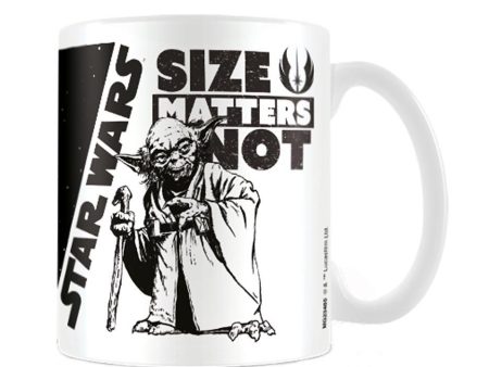 Star Wars - Size Matters Not White - Mug Cheap