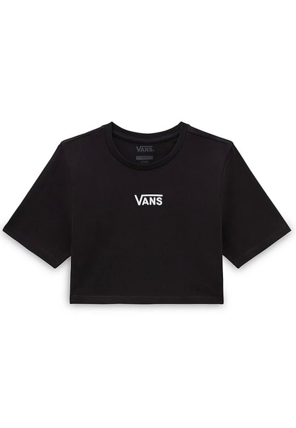 Vans - Flying V Crew Crop II Black - T-Shirt Online Hot Sale