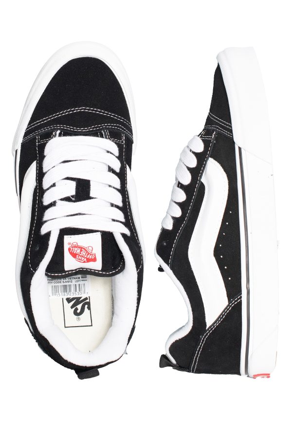 Vans - Knu Skool Black True White - Shoes Online now