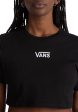 Vans - Flying V Crew Crop II Black - T-Shirt Online Hot Sale