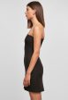 Urban Classics - Ladies Rib One Shoulder Black - Dress Discount