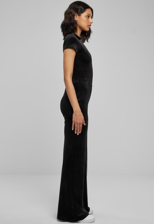 Urban Classics - Velvet Black - Jumpsuit on Sale