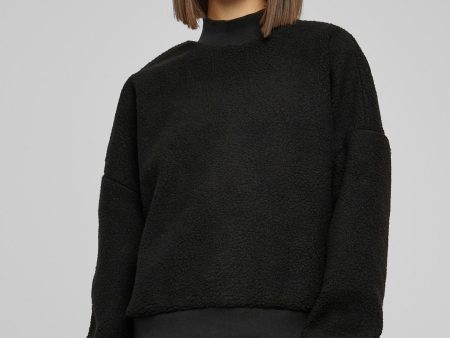 Urban Classics - Sherpa Crewneck Black - Pullover Online