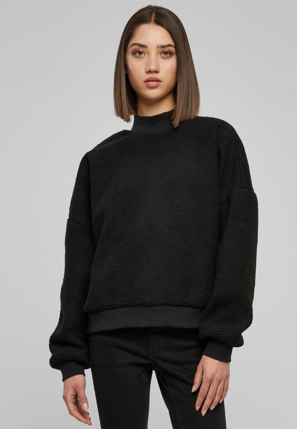 Urban Classics - Sherpa Crewneck Black - Pullover Online