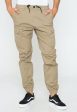 Vintage Industries - Vince Cargo Jogger Dark Khaki - Pants For Cheap