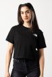 The North Face - Women´s Cropped Simple Dome Tnf Black - Top For Cheap