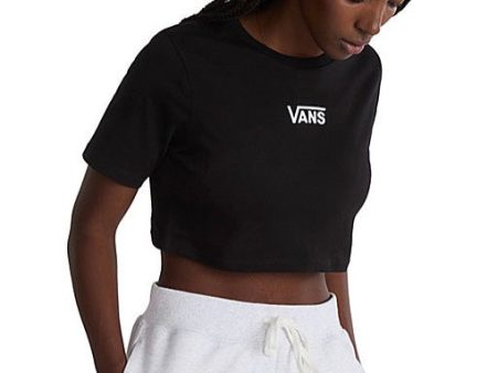 Vans - Flying V Crew Crop II Black - T-Shirt Online Hot Sale