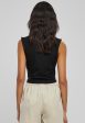 Urban Classics - Ladies Short Corsage Black - Top Online Hot Sale