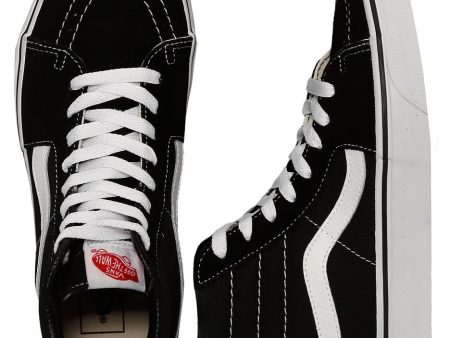 Vans - Sk8-Hi Black Black White - Shoes Online