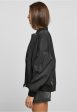 Urban Classics - Ladies Recycled Oversized Light Bomber Black - Jacket Discount