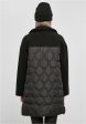 Urban Classics - Ladies Oversized Sherpa Quilted Black - Jacket Online Hot Sale