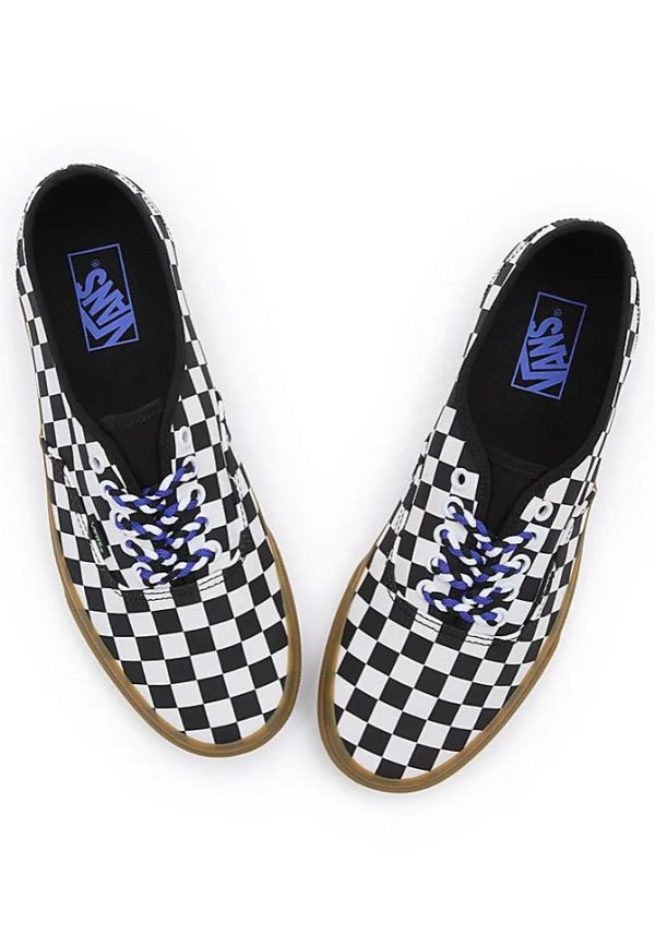 Vans - Authentic Checkerboard Black White - Shoes For Cheap