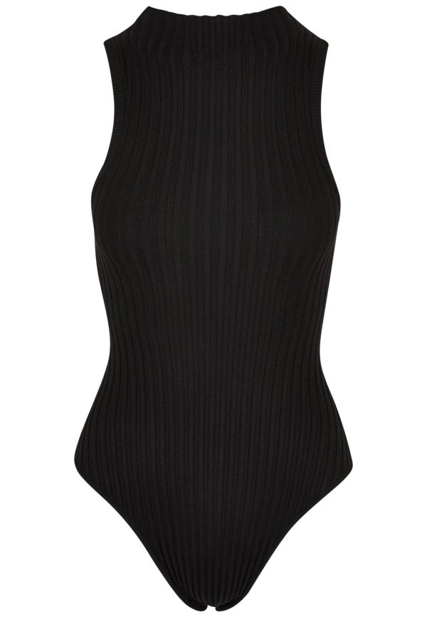 Urban Classics - Ladies Rib Knit Sleevless Black - Body Online Sale