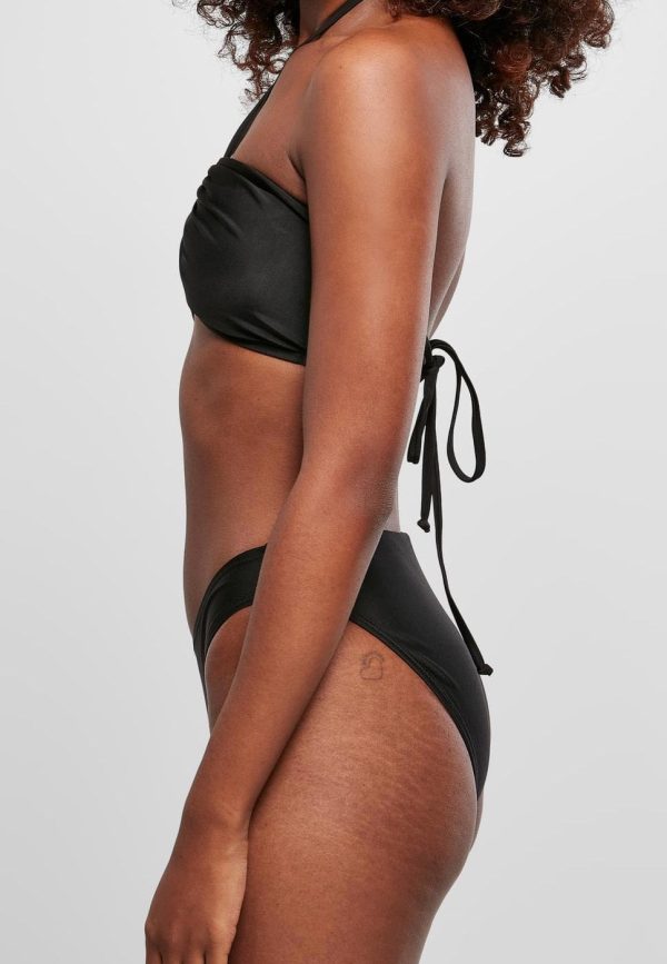 Urban Classics - Ladies Recycled Hot V Black - Bikini Online now