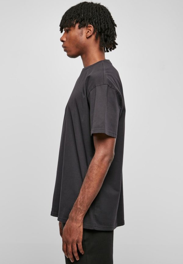 Urban Classics - Heavy Oversized Garment Dye Black - T-Shirt For Sale