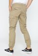 Vintage Industries - Vince Cargo Jogger Dark Khaki - Pants For Cheap