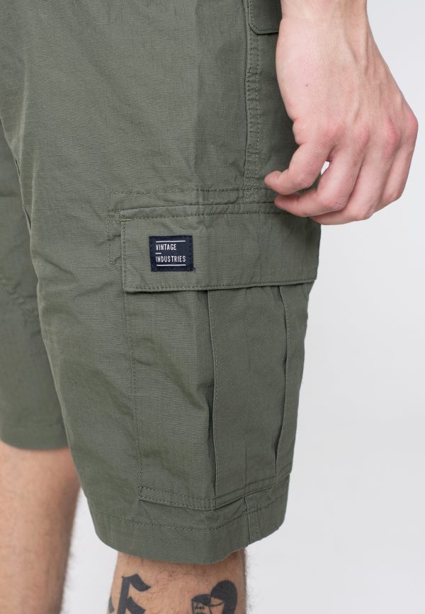 Vintage Industries - Anderson Olive Drab - Shorts For Discount